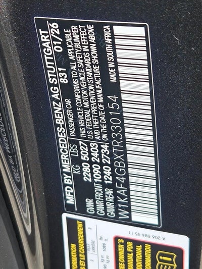 2026 Mercedes-Benz C-Class C 300 Sedan