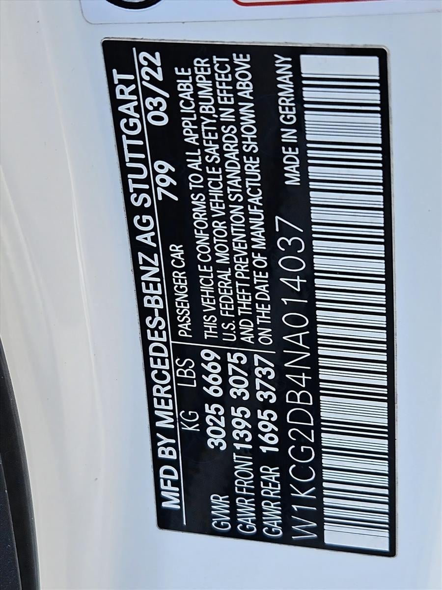 2022 Mercedes-Benz EQS EQS 450+ Sedan