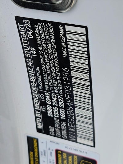 2023 Mercedes-Benz EQE EQE 350+ Sedan