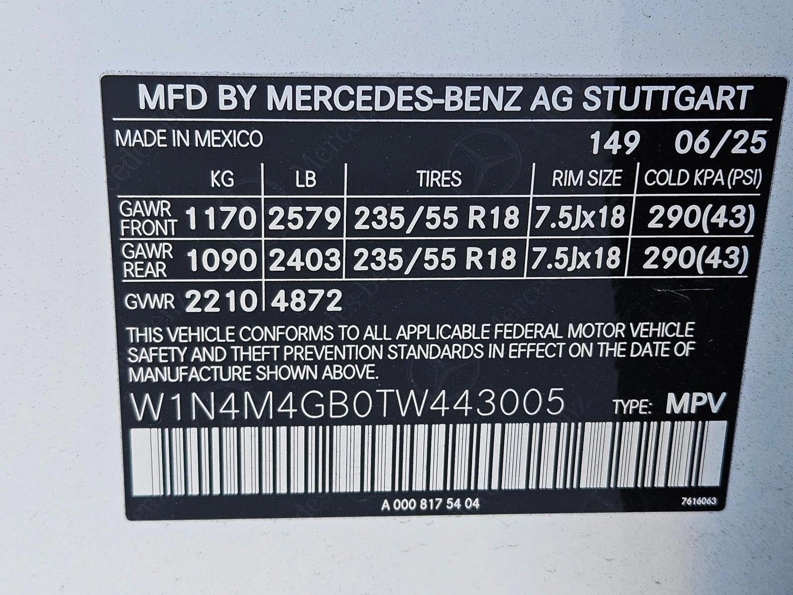 2026 Mercedes-Benz GLB GLB 250 SUV