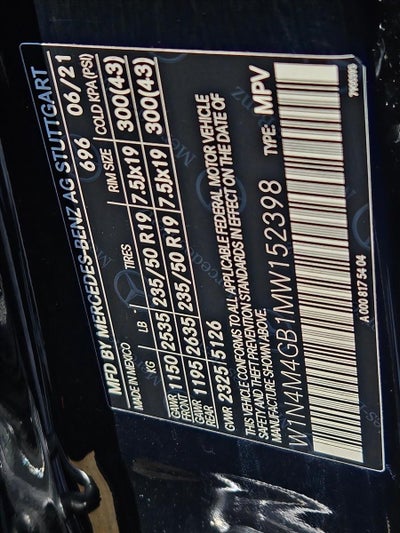 2021 Mercedes-Benz GLB GLB 250 SUV