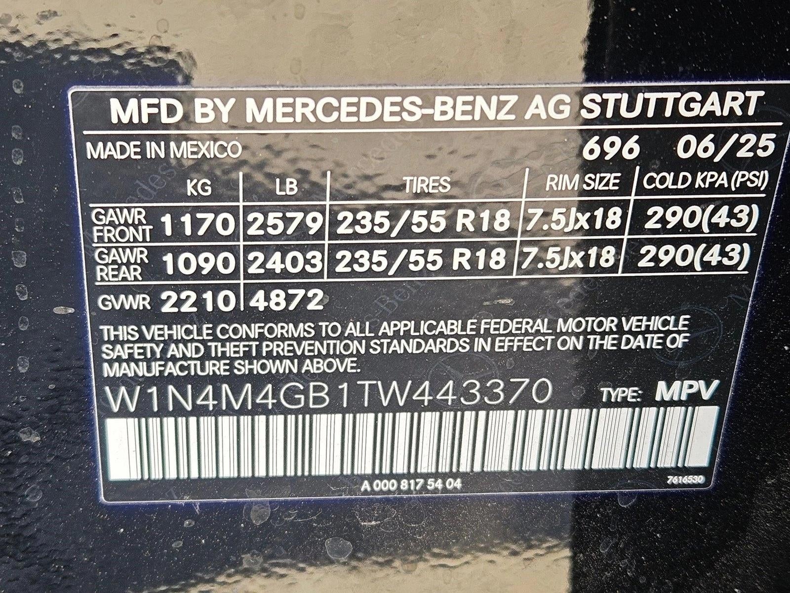 2026 Mercedes-Benz GLB GLB 250 SUV