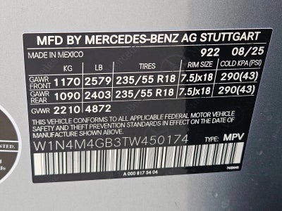 2026 Mercedes-Benz GLB GLB 250 SUV