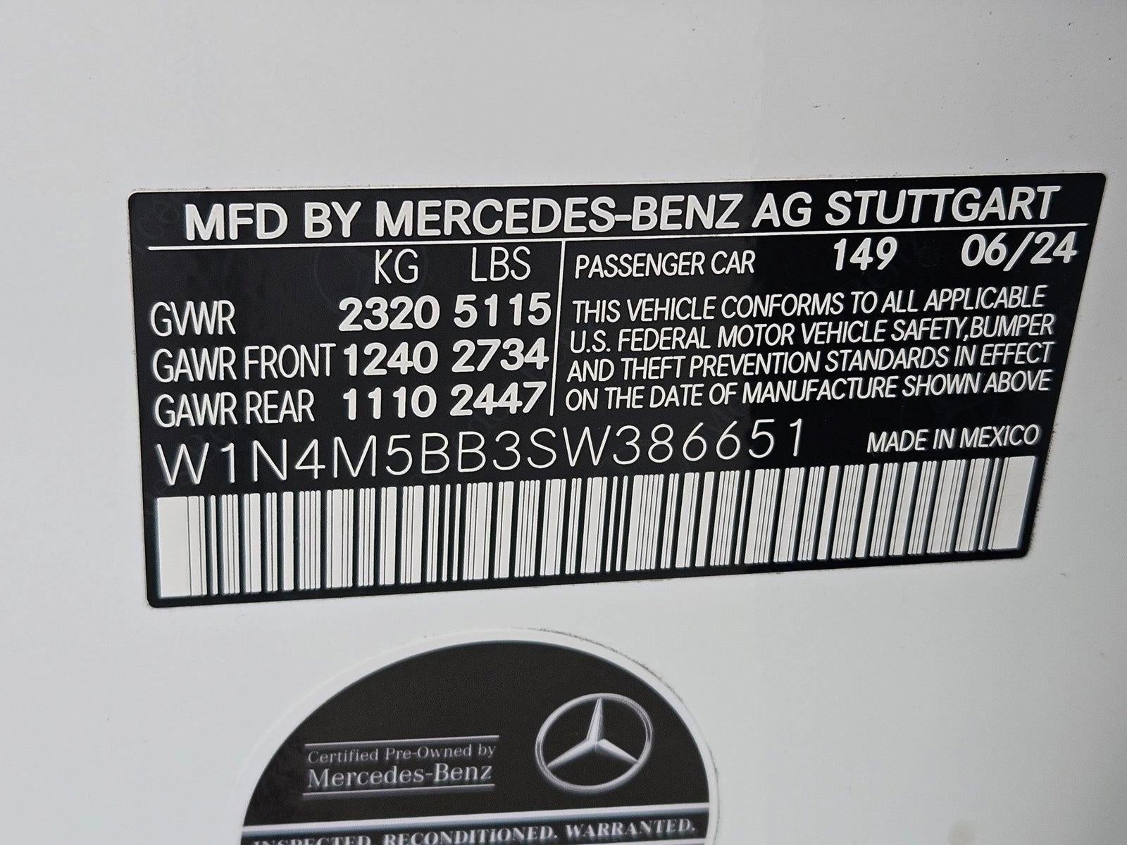 2025 Mercedes-Benz GLB AMG® GLB 35 4MATIC® SUV