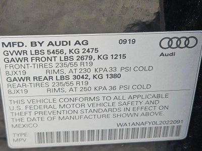 2020 Audi Q5 Premium 45 TFSI quattro