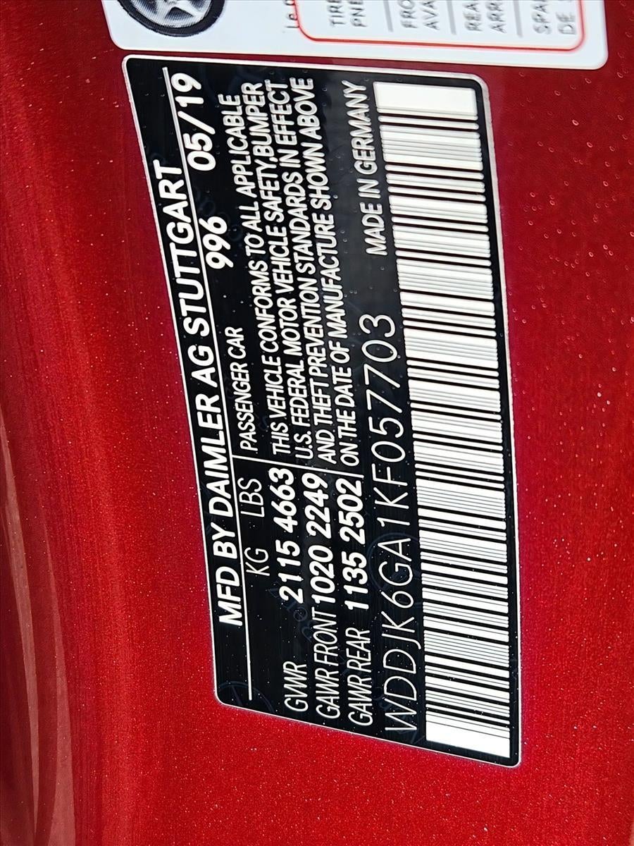 2019 Mercedes-Benz SL-Class SL 450 Roadster