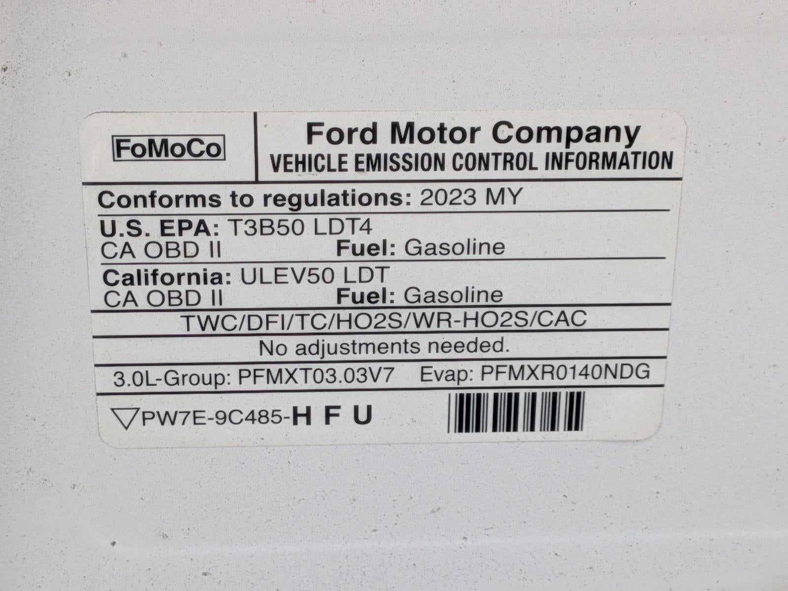 2023 Ford Bronco Raptor 4 Door Advanced 4x4