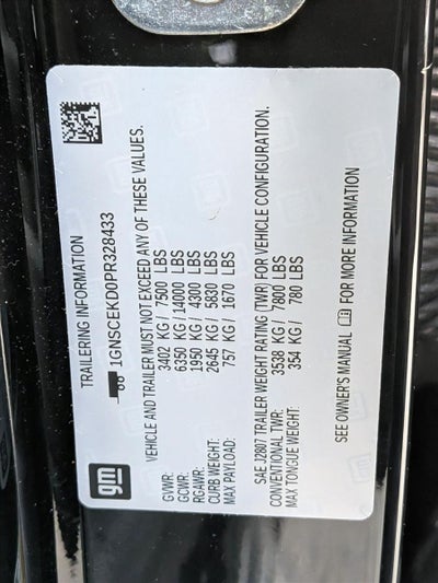 2023 Chevrolet Suburban 2WD RST