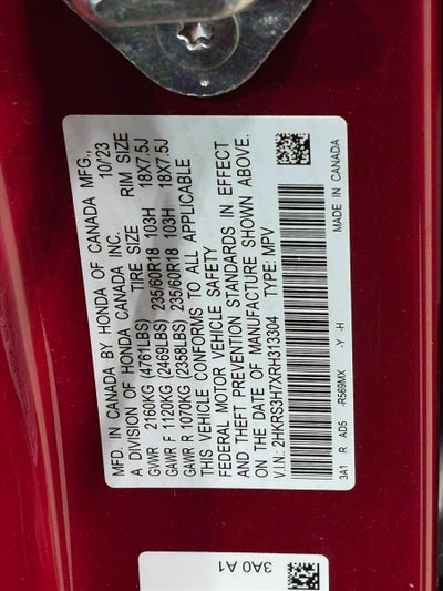 2024 Honda CR-V EX-L 2WD