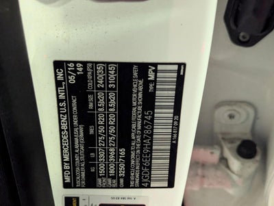 2017 Mercedes-Benz GLS GLS 450 4MATIC® SUV