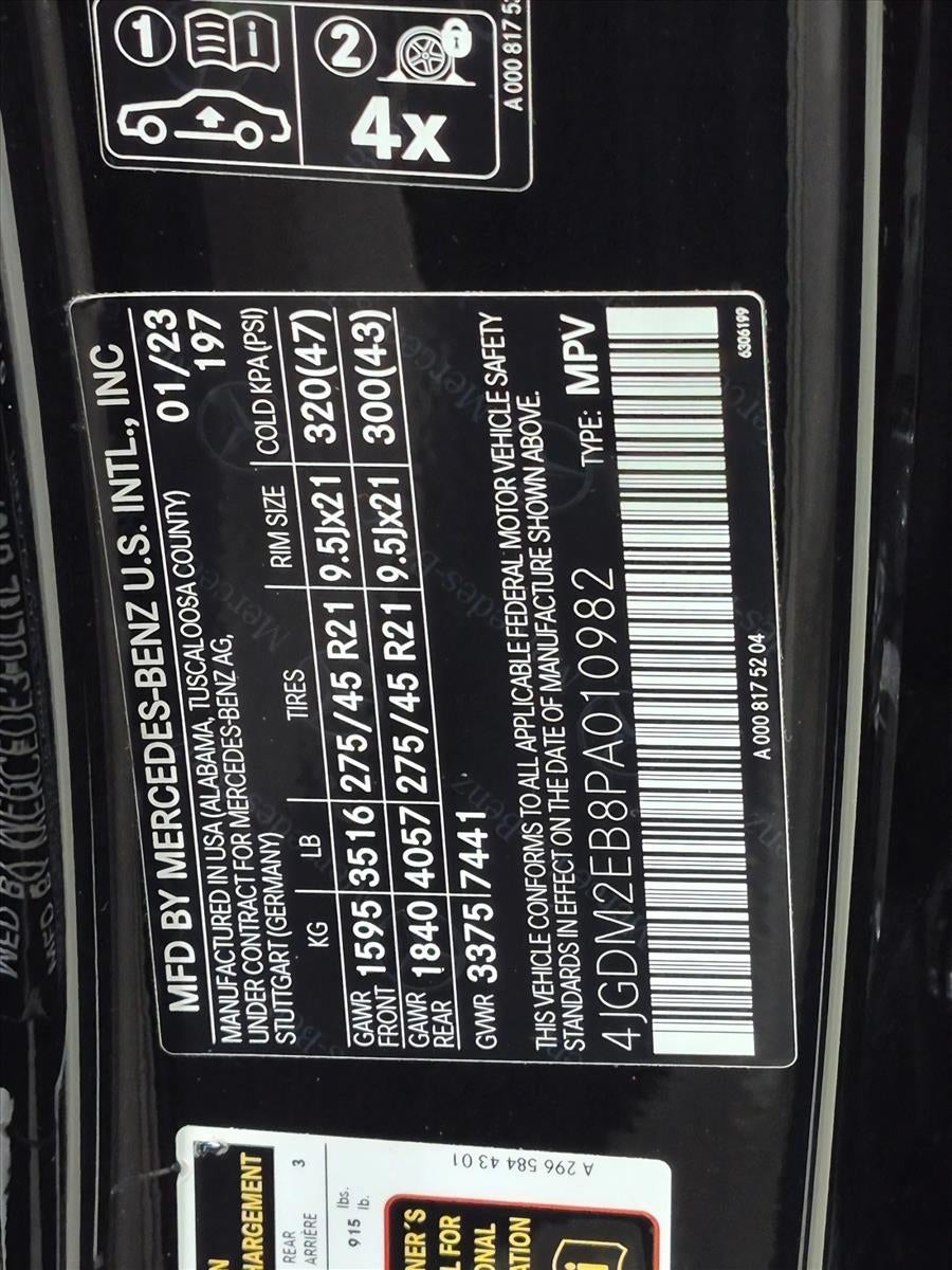 2023 Mercedes-Benz EQS EQS 450 4MATIC® SUV