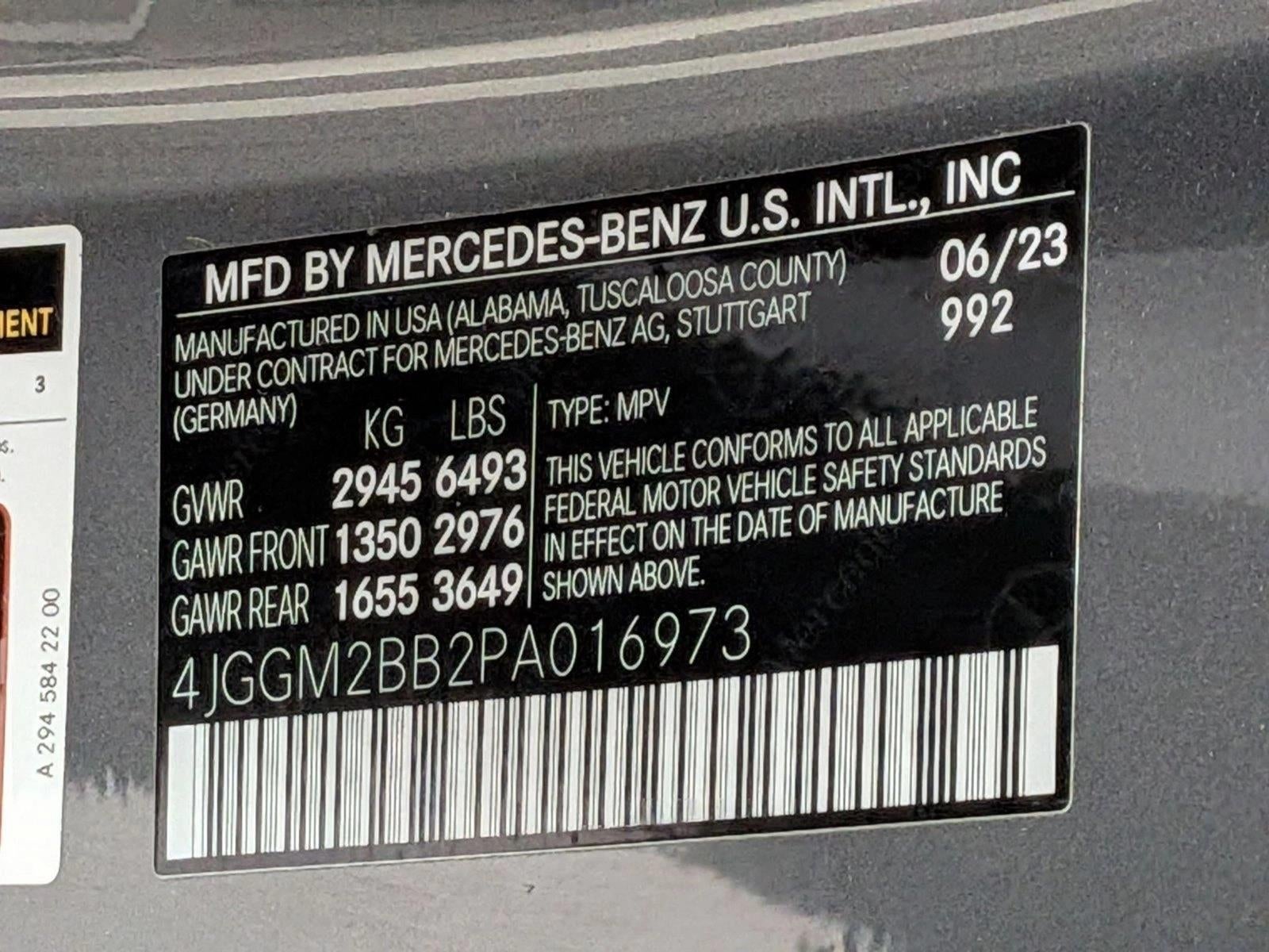 2023 Mercedes-Benz EQE EQE 350+ SUV