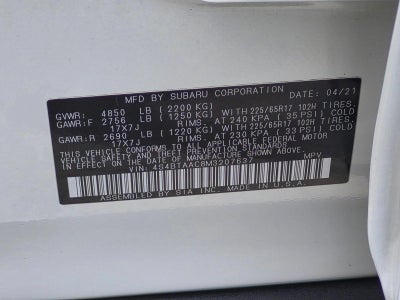 2021 Subaru Outback CVT