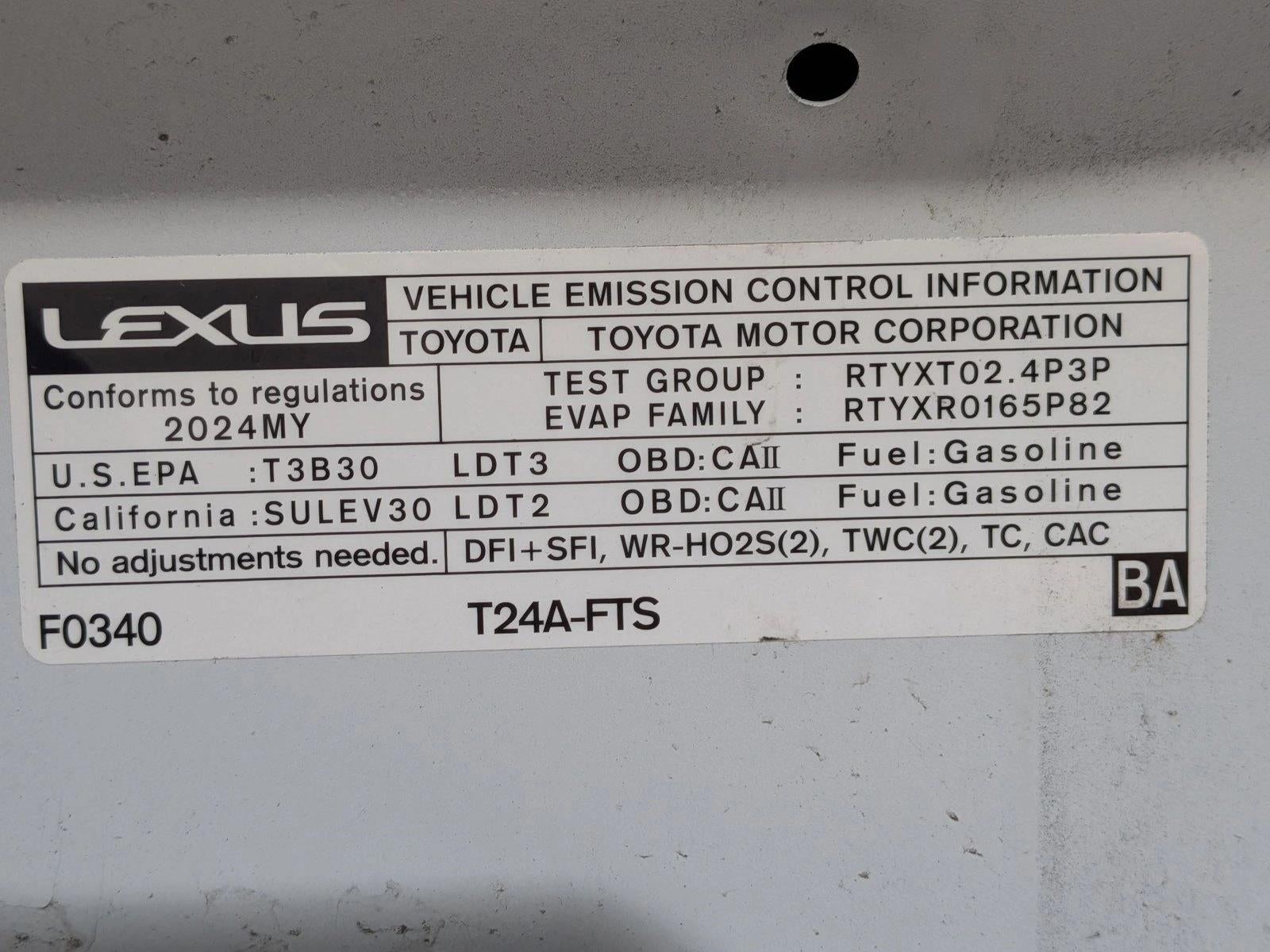 2024 Lexus TX 350 Premium FWD