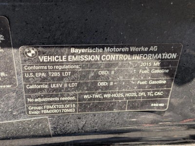 2015 BMW X5 sDrive35i RWD 4dr SAV