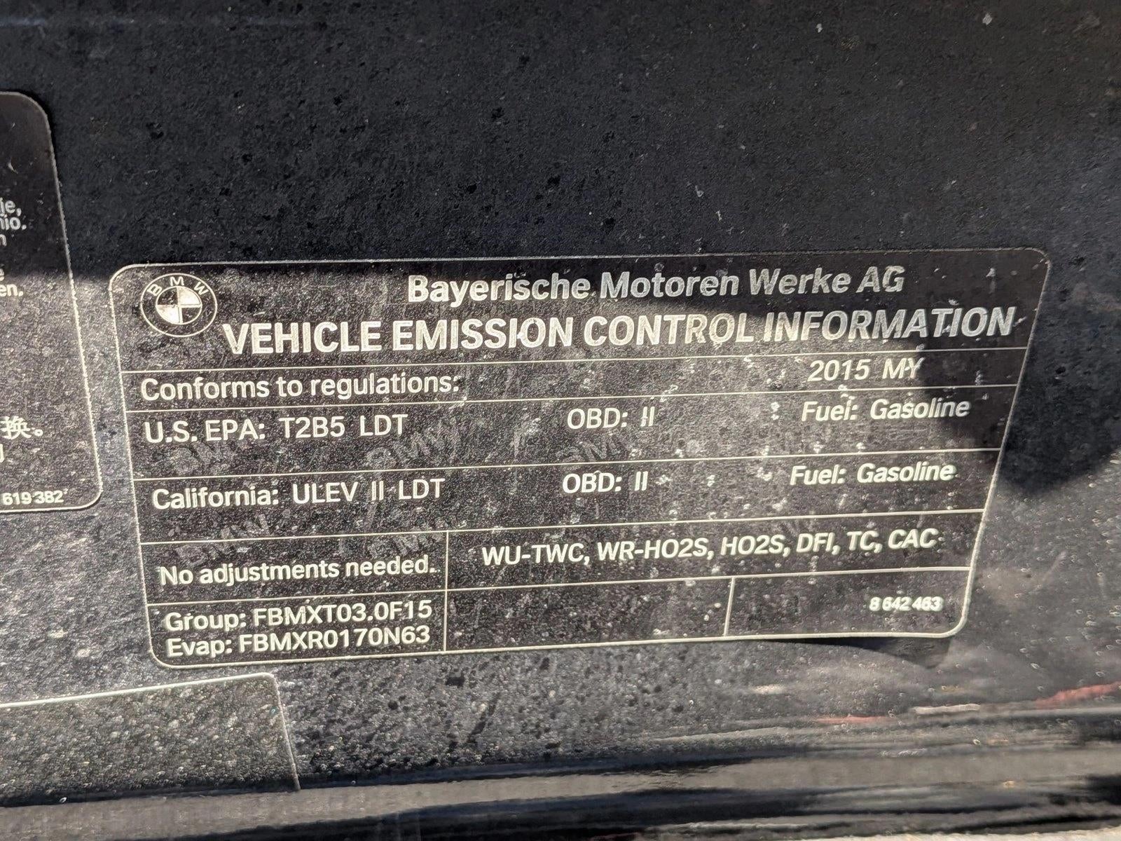 2015 BMW X5 sDrive35i RWD 4dr SAV