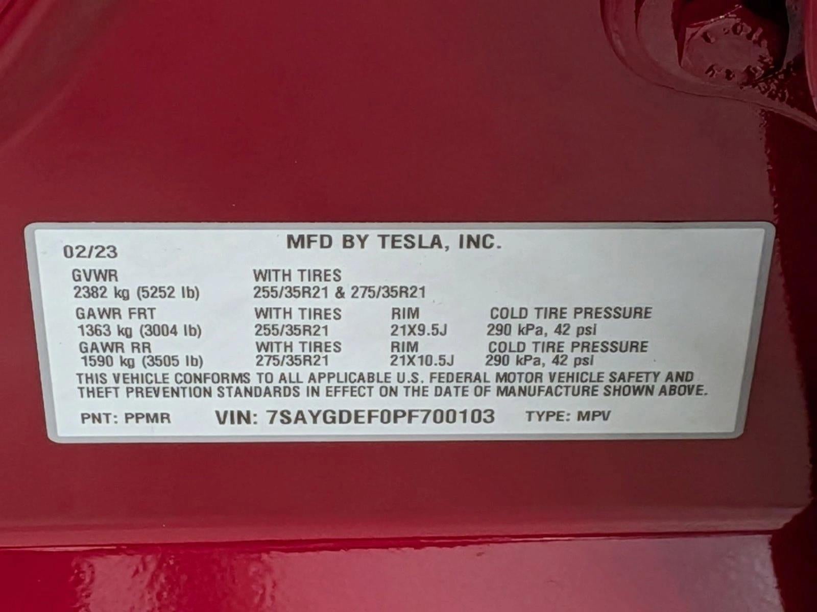 2023 Tesla Model Y Performance AWD