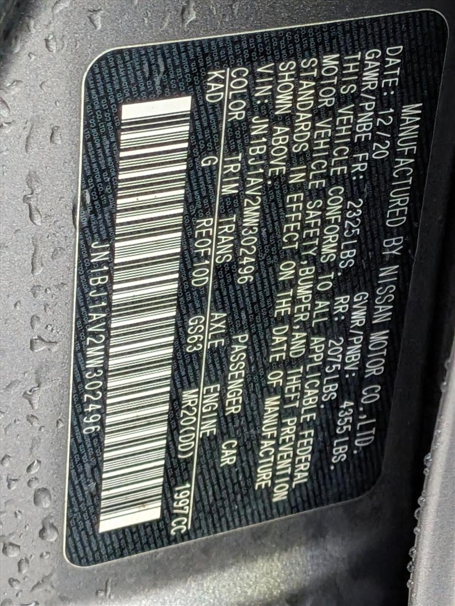 2021 Nissan Rogue Sport FWD S