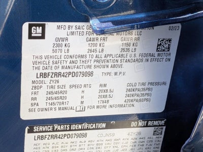 2023 Buick Envision FWD 4dr Avenir