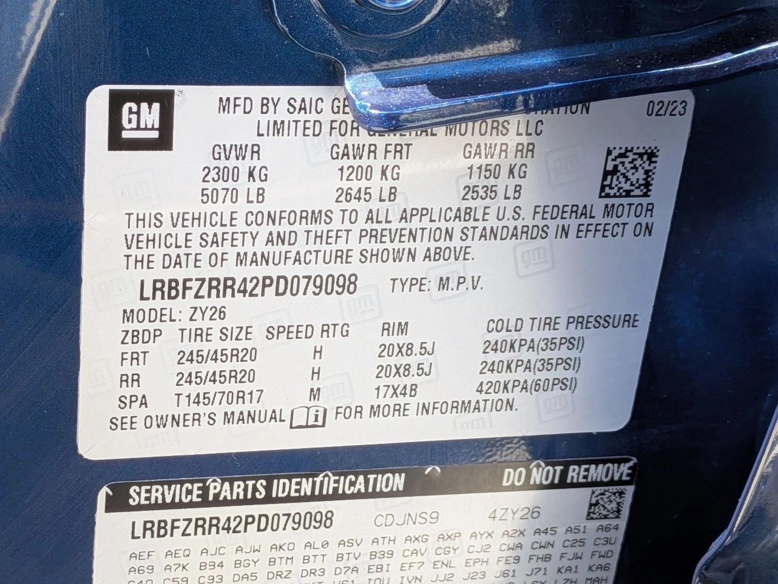 2023 Buick Envision FWD 4dr Avenir