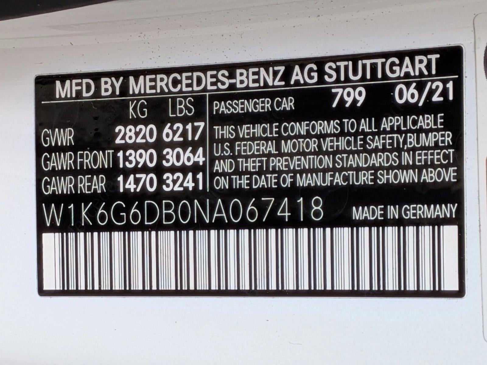 2022 Mercedes-Benz S-Class S 500 4MATIC® Sedan