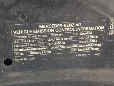 2022 Mercedes-Benz S-Class S 500 4MATIC® Sedan