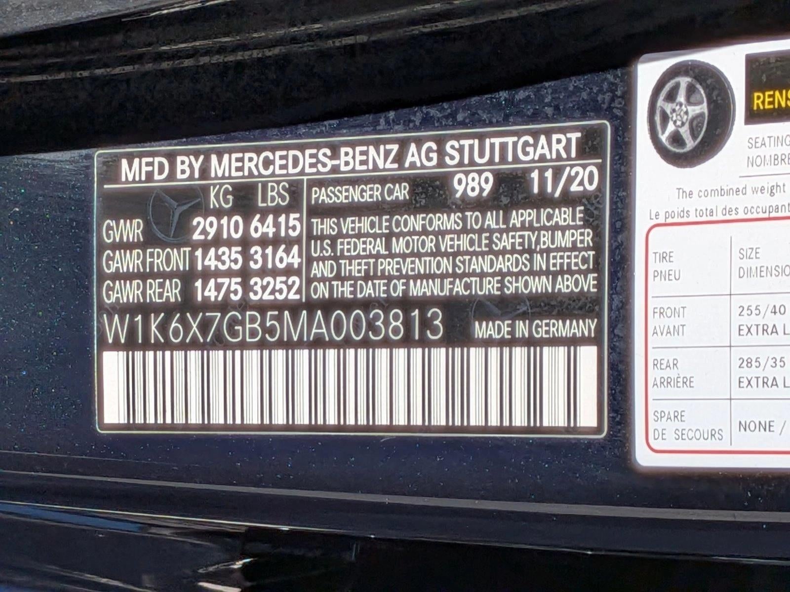 2021 Mercedes-Benz S-Class Maybach S 580 4MATIC® Sedan