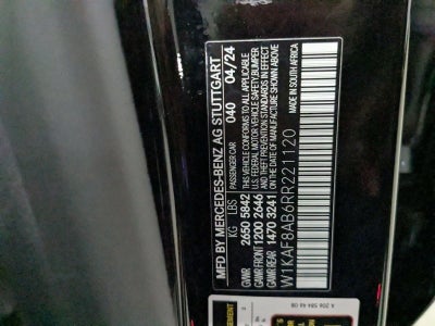 2024 Mercedes-Benz C-Class AMG® C 63 S E Performance Sedan