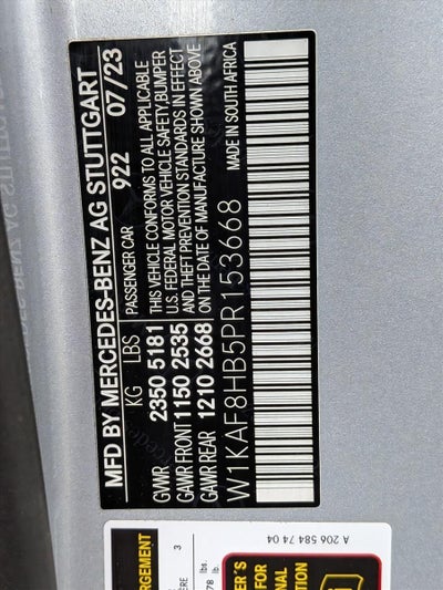 2023 Mercedes-Benz C-Class AMG® C 43 4MATIC® Sedan