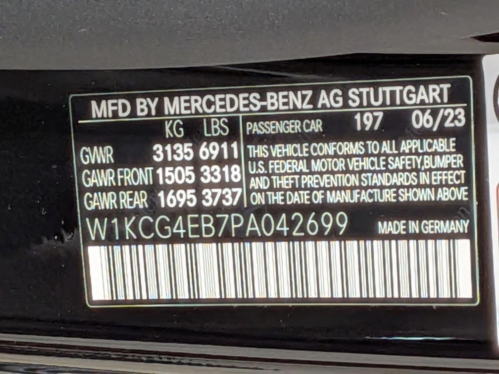2023 Mercedes-Benz EQS EQS 580 4MATIC® Sedan
