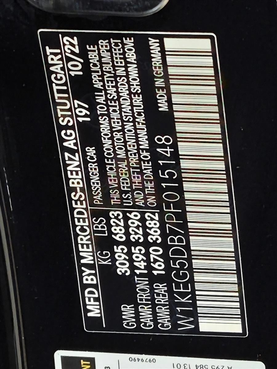 2023 Mercedes-Benz EQE AMG® EQE 4MATIC®+ Sedan