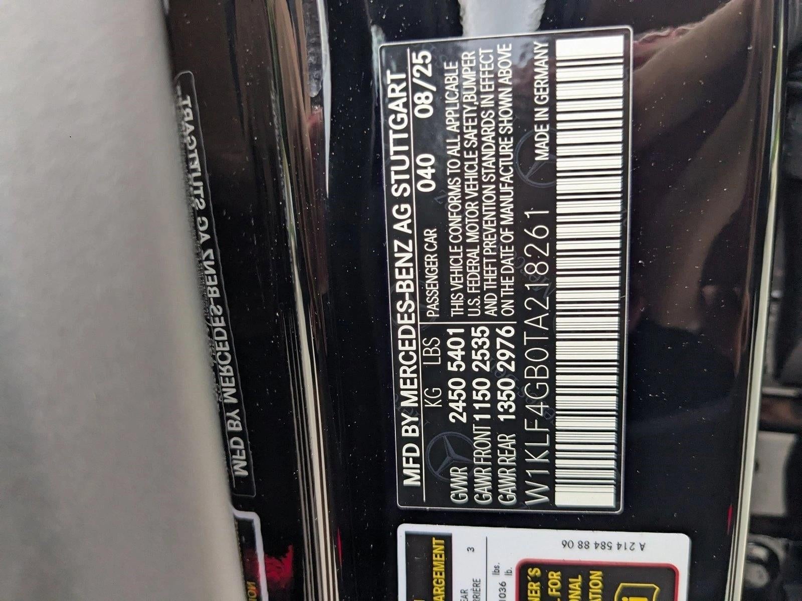 2026 Mercedes-Benz E-Class E 350 RWD Sedan