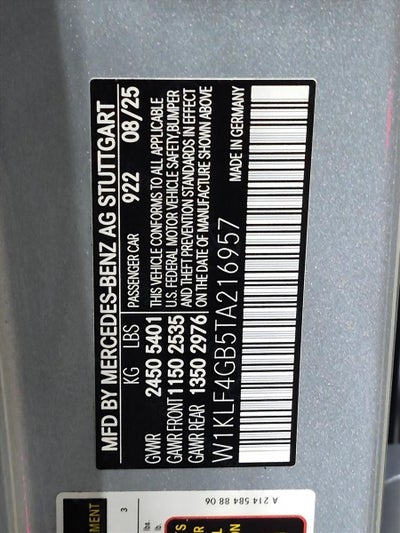 2026 Mercedes-Benz E-Class E 350 RWD Sedan