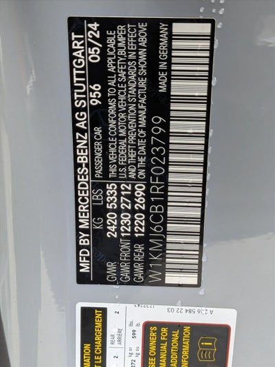 2024 Mercedes-Benz CLE AMG® CLE 53 4MATIC®+ Coupe