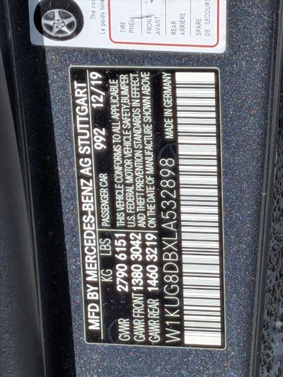 2020 Mercedes-Benz S-Class S 560 Sedan