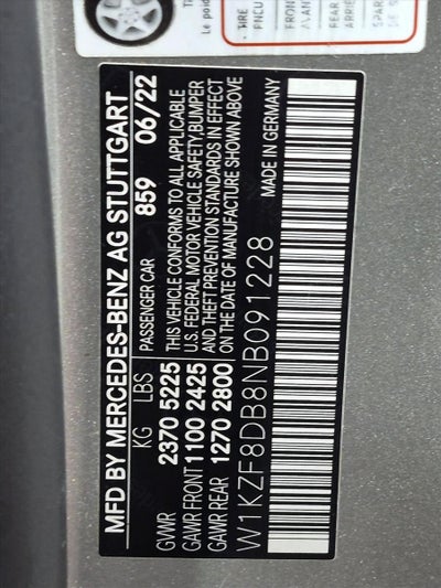 2022 Mercedes-Benz E-Class E 350 RWD Sedan