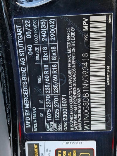 2022 Mercedes-Benz GLC GLC 300 SUV