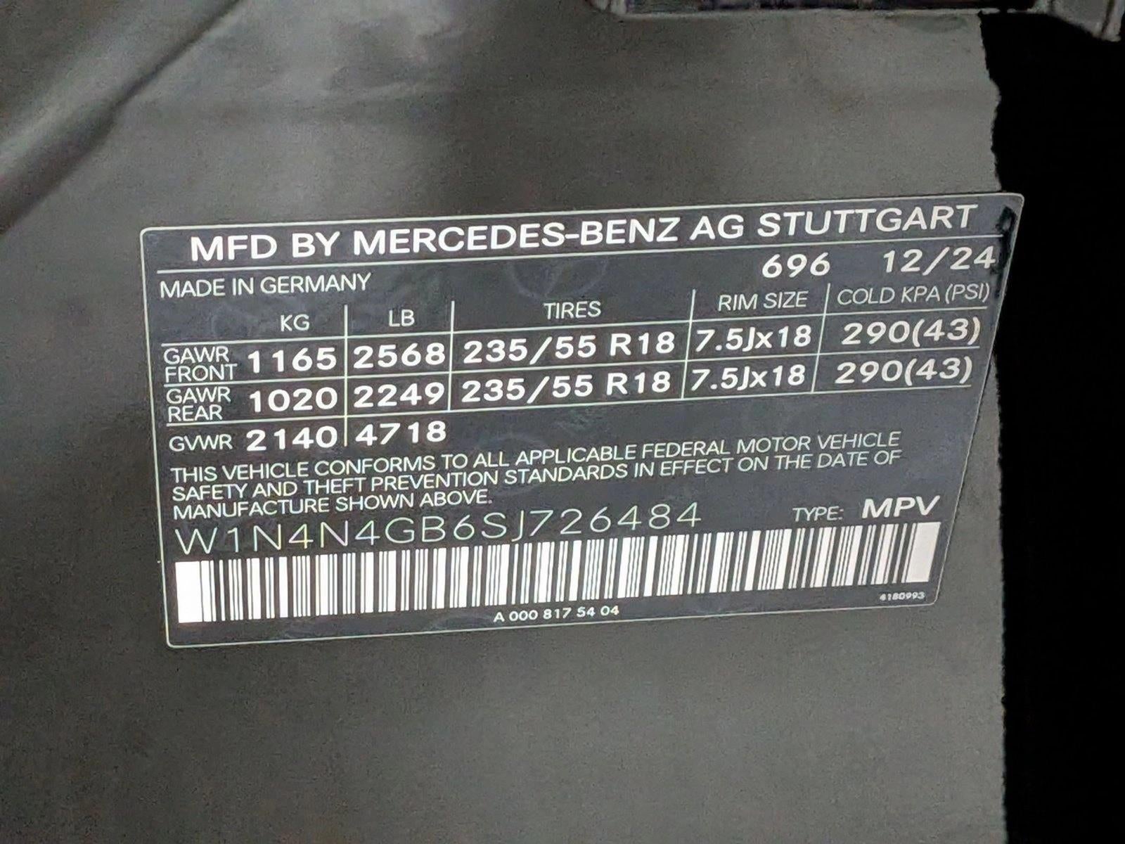 2025 Mercedes-Benz GLA GLA 250 SUV