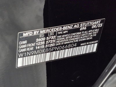 2023 Mercedes-Benz EQB EQB 300 4MATIC® SUV