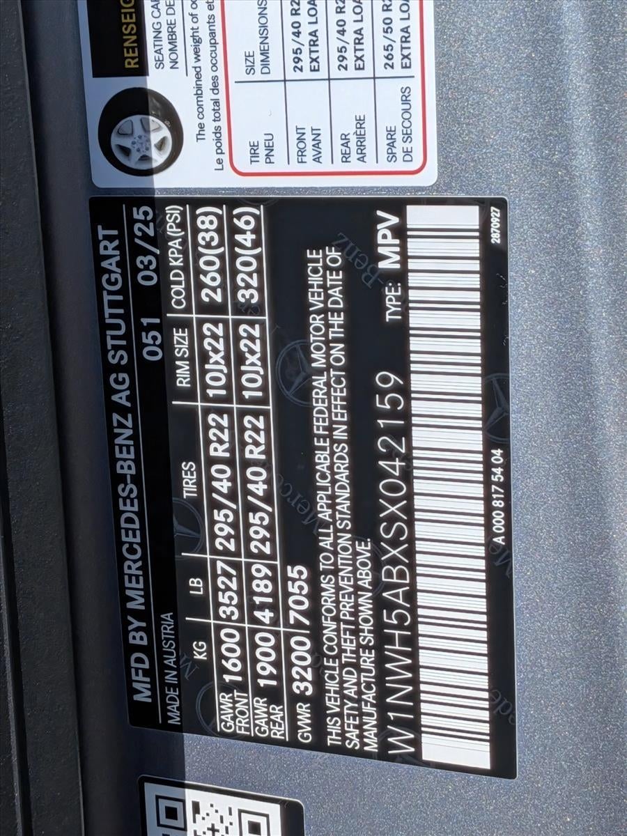 2025 Mercedes-Benz G-Class AMG® G 63 SUV