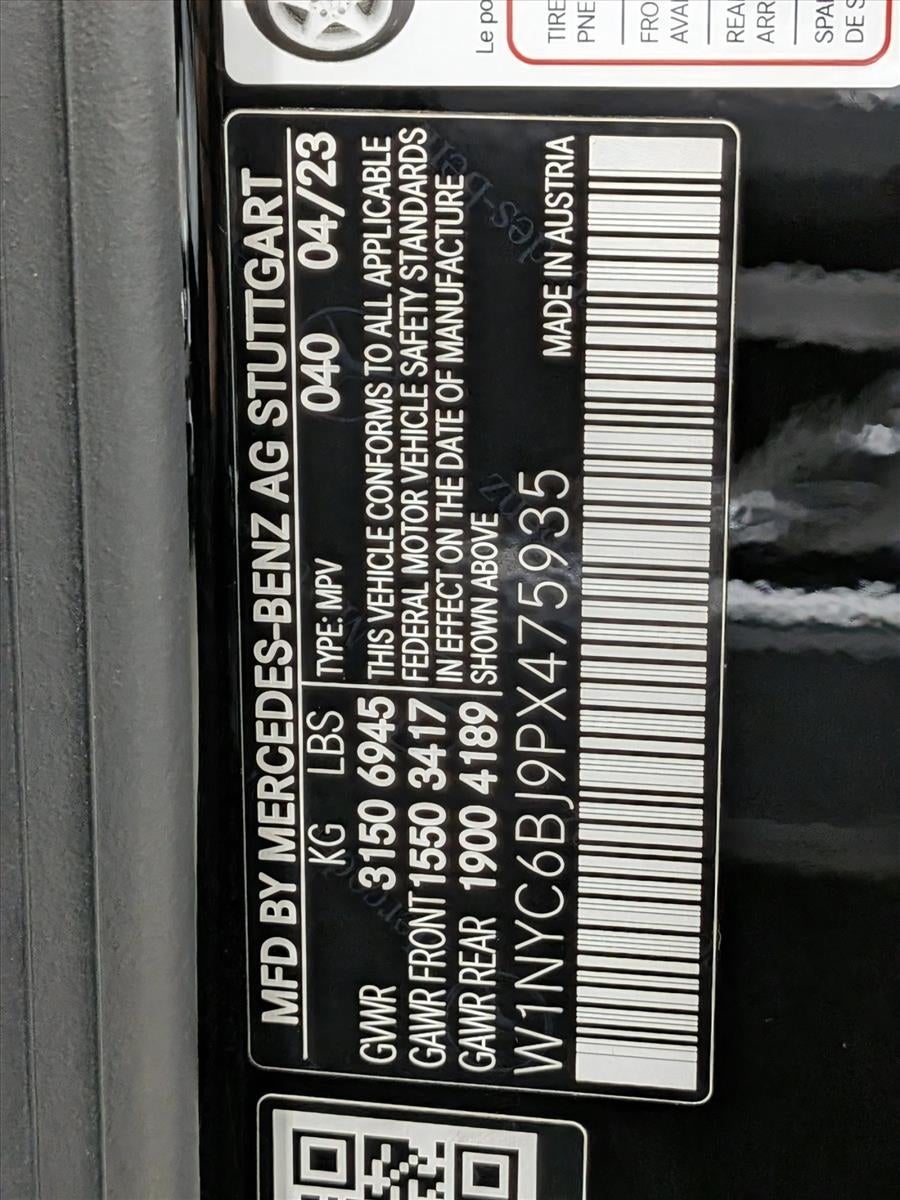 2023 Mercedes-Benz G-Class G 550 4MATIC® SUV