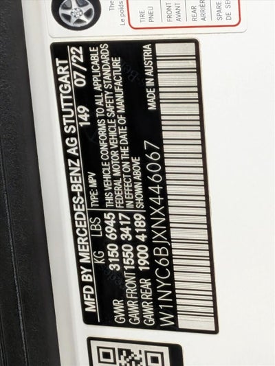 2022 Mercedes-Benz G-Class G 550 4MATIC® SUV