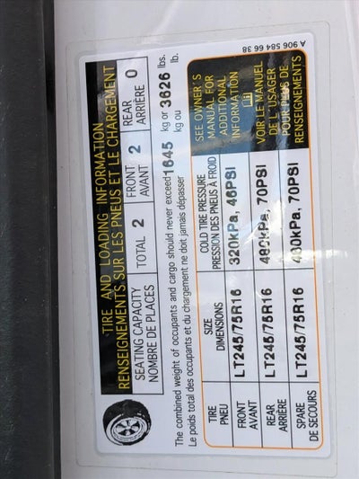 2023 Mercedes-Benz Sprinter Cargo Van 1500 Standard Roof I4 Gas 144" RWD