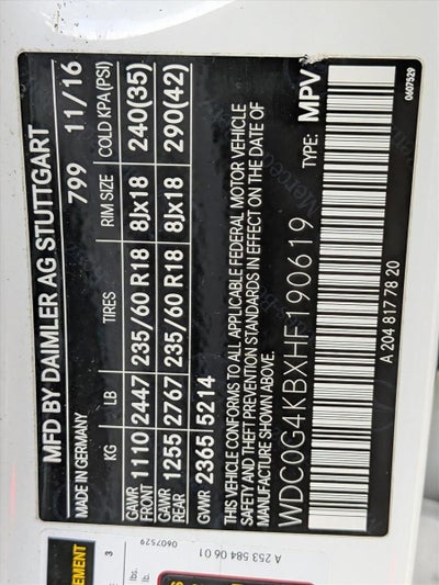 2017 Mercedes-Benz GLC GLC 300 4MATIC® SUV