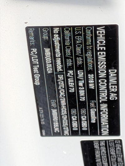 2018 Mercedes-Benz E-Class E 400 4MATIC® Cabriolet