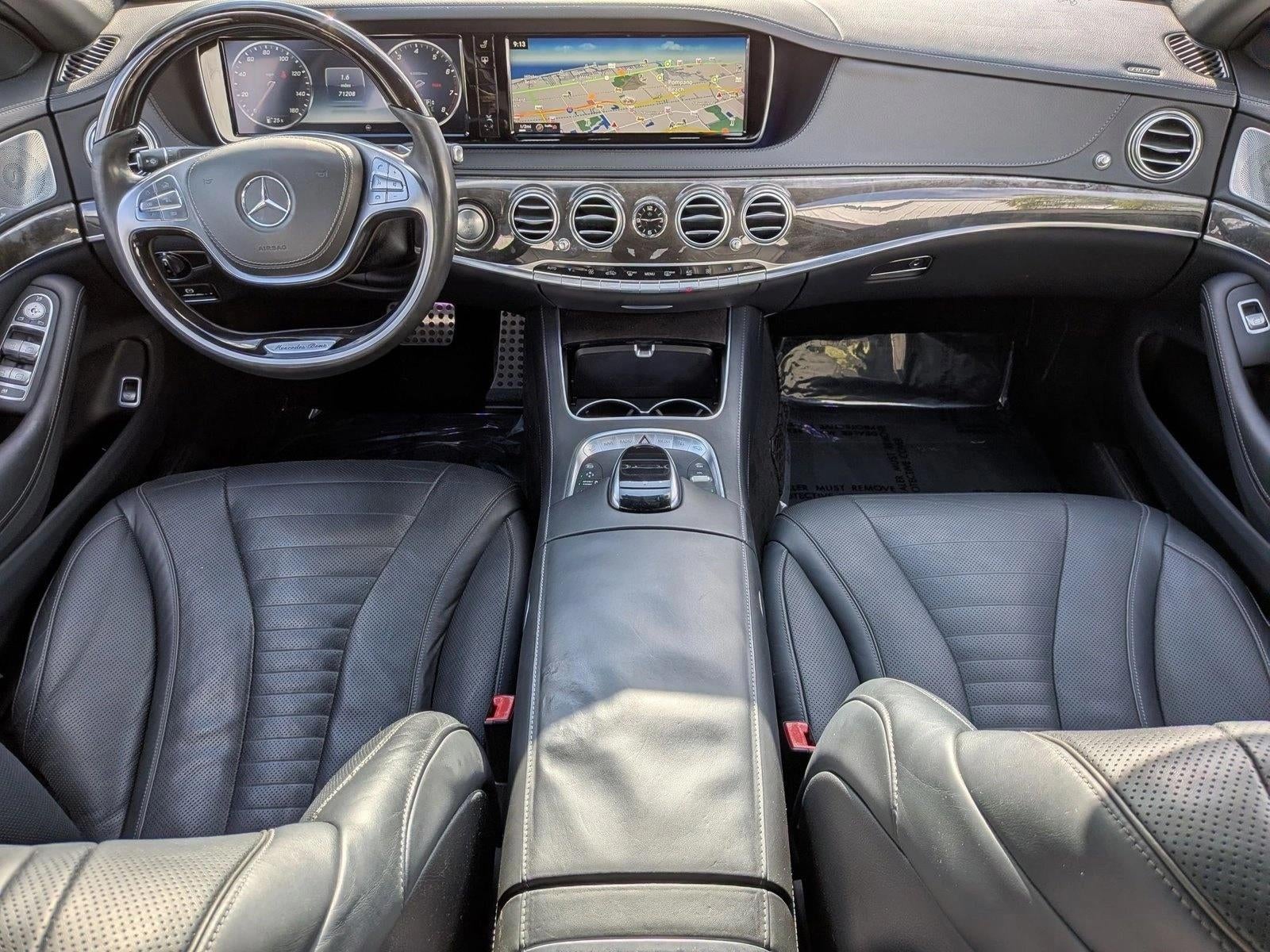 2016 Mercedes-Benz S-Class S 550 Sedan