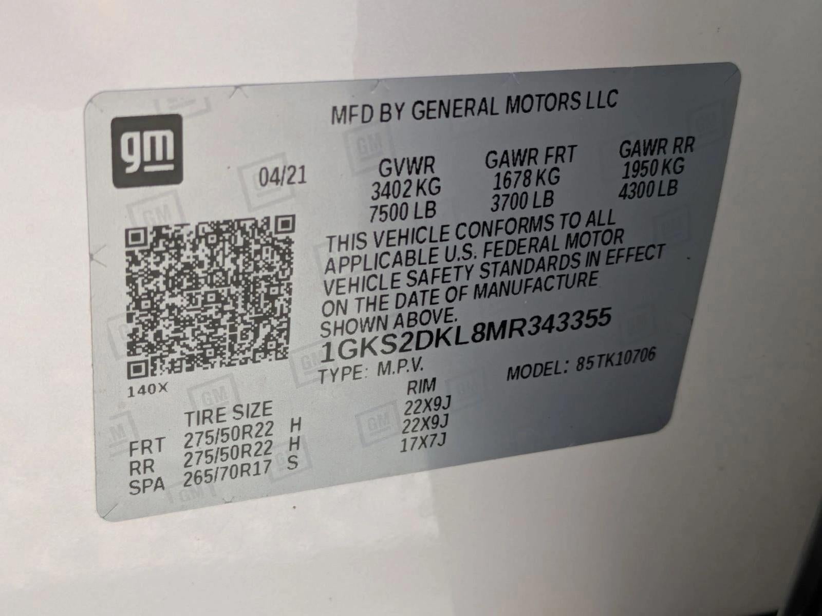 2021 GMC Yukon 4WD 4dr Denali