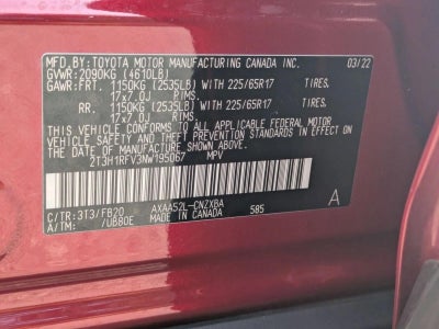 2022 Toyota RAV4 LE FWD (GS)