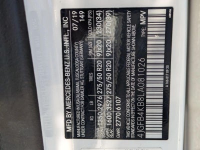 2020 Mercedes-Benz GLE GLE 350 4MATIC® SUV