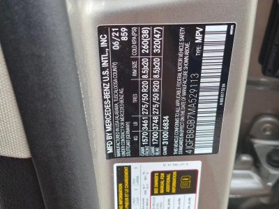 2021 Mercedes-Benz GLE GLE 580 4MATIC® SUV